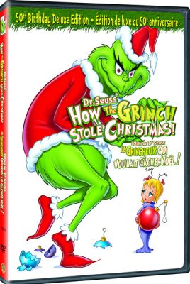 Image of Dr. Seuss's How the Grinch Stole Christmas (50th Birthday Deluxe Edition) DVD boxart