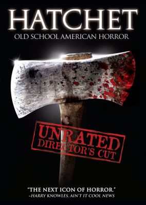 Image of Hatchet (Unrated Directors Cut) DVD boxart
