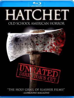 Image of Hatchet Blu-ray boxart