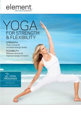 Image of Element: Yoga For Strength & Flexibility DVD boxart