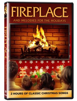 Image of Fireplace & Melodies Holidays DVD boxart