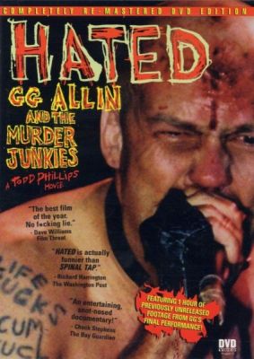 Image of GG Allin: Hated DVD boxart