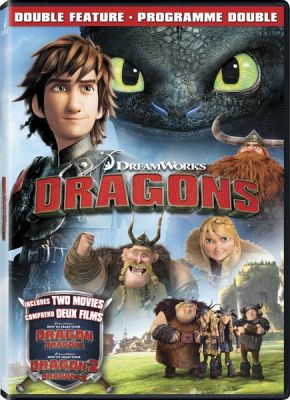 Image of How To Train Your Dragon + How To Train Your Dragon 2 DVD boxart