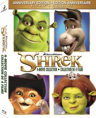 Image of Shrek 4-Movie Collection BLU-RAY boxart
