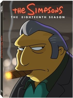 Image of Simpsons, The: Season 18 DVD boxart