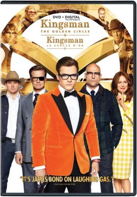 Image of Kingsman: The Golden Circle DVD boxart