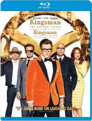 Image of Kingsman: The Golden Circle Blu-ray boxart
