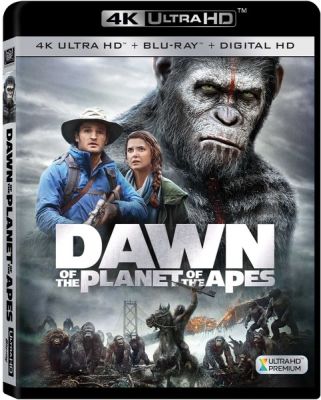 Image of Dawn Of The Planet Of The Apes 4K boxart