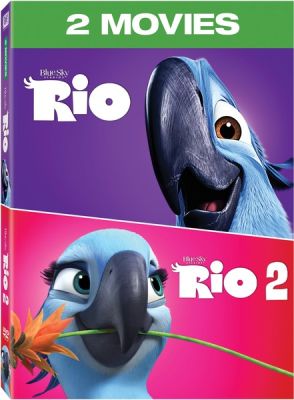 Image of Rio: 1 & 2 DVD boxart