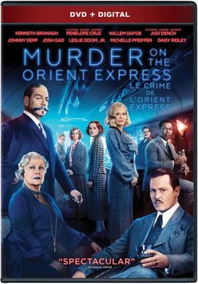 Image of Murder On The Orient Express (2017) DVD boxart