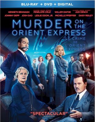 Image of Murder On The Orient Express (2017) Blu-ray boxart