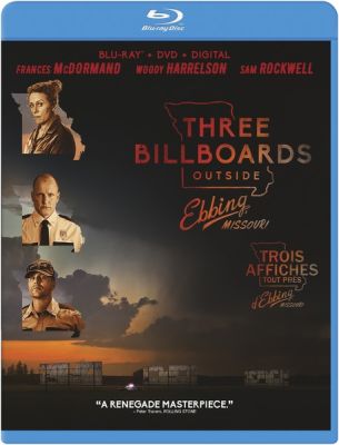 Image of Three Billboards Outside Ebbing, Missouri Blu-ray boxart