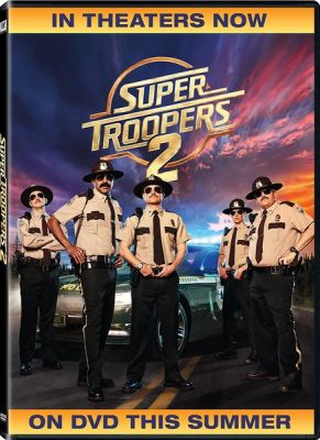 Image of Super Troopers 2 DVD boxart