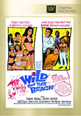 Image of Wild On The Beach DVD  boxart