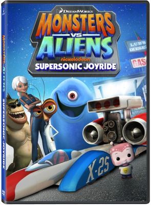 Image of Monsters vs. Aliens: Supersonic Joyride DVD boxart