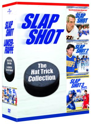Image of Slap Shot: The Hat Trick Collection DVD boxart