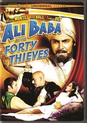Image of Ali Baba and the Forty Thieves DVD boxart