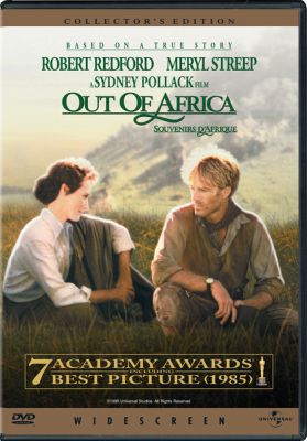 Image of Out of Africa DVD boxart