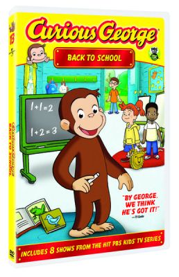 Image of Curious George: Back to School DVD boxart