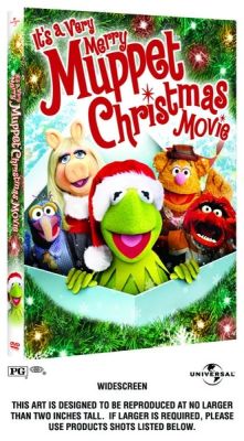 Image of It's a Very Merry Muppet Christmas Movie DVD boxart