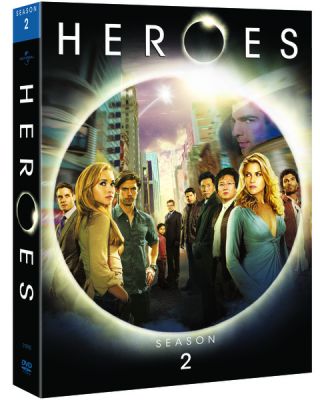 Image of Heroes: Season 2 DVD boxart