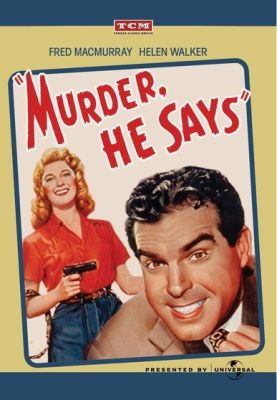 Image of Murder, He Says DVD  boxart