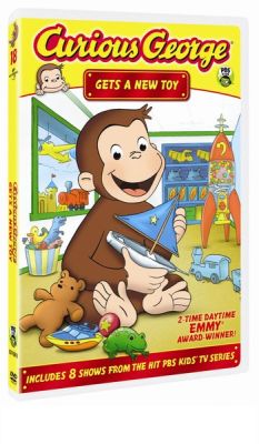 Image of Curious George: Gets a New Toy DVD boxart