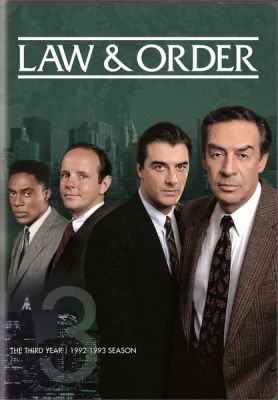 Image of Law & Order: Season 3 DVD boxart