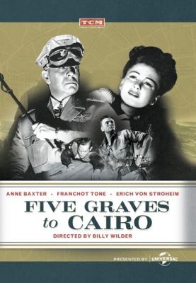 Image of Five Graves to Cairo DVD boxart