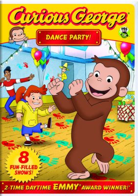 Image of Curious George: Dance Party! DVD boxart