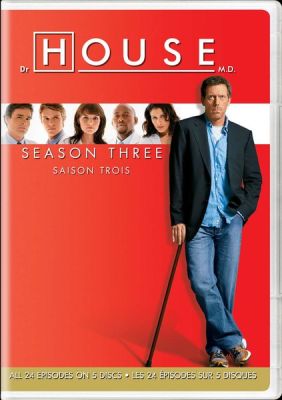 Image of House: Season 3 DVD boxart
