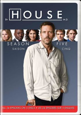 Image of House: Season 5 DVD boxart