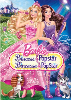 Image of Barbie: The Princess & The Popstar DVD boxart