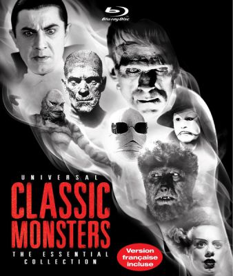 Image of Universal Classic Monsters: The Essential Collection BLU-RAY boxart