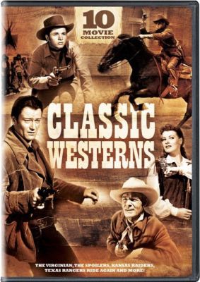Image of Classic Westerns: 10-Movie Collection DVD boxart