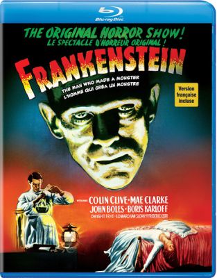Image of Frankenstein BLU-RAY boxart