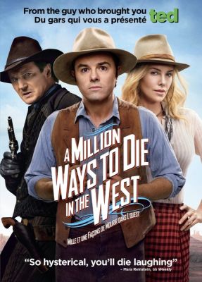 Image of Million Ways to Die in the West, A DVD boxart