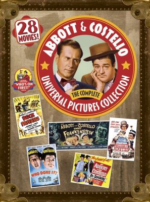 Image of Abbott & Costello: The Complete Universal Pictures Collection DVD boxart