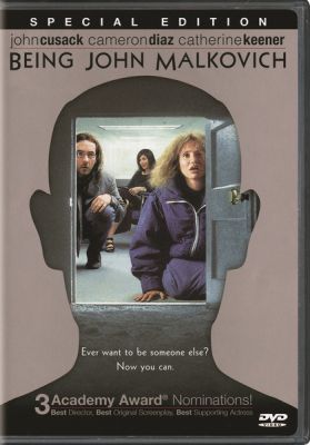 Image of Being John Malkovich DVD boxart
