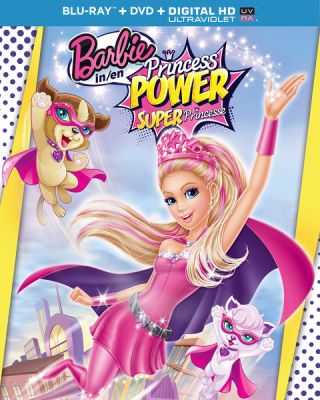Image of Barbie in Princess Power BLU-RAY boxart