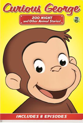 Image of Curious George: Zoo Night and Other Animal Stories! DVD boxart