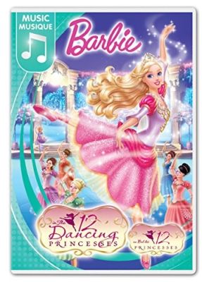 Image of Barbie in The 12 Dancing Princesses DVD boxart