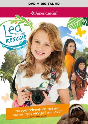 Image of American Girl: Lea to the Rescue DVD boxart
