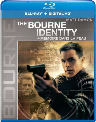 Image of Bourne Identity BLU-RAY boxart