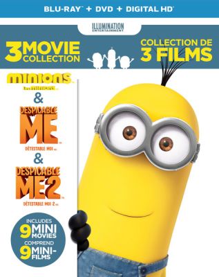 Image of Despicable Me (3-Movie Collection) BLU-RAY boxart