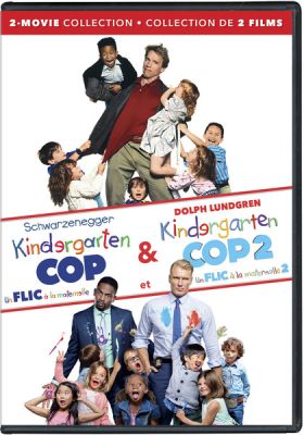 Image of Kindergarten Cop/Kindergarten Cop 2 DVD boxart