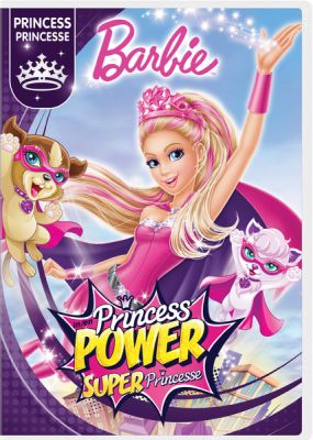Image of Barbie in Princess Power DVD boxart