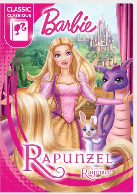 Image of Barbie as Rapunzel DVD boxart