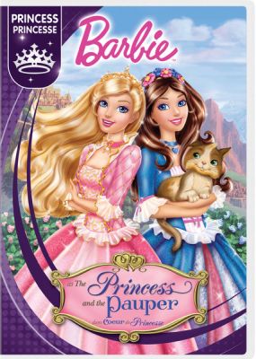 Image of Barbie as The Princess and the Pauper DVD boxart