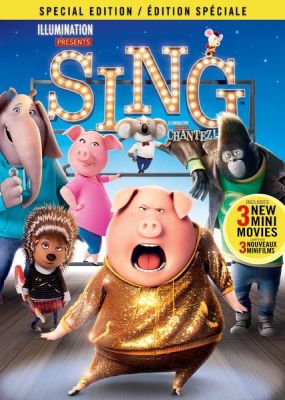 Image of Sing DVD boxart